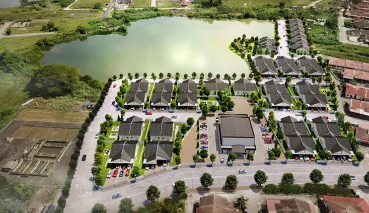 Pengkalan Suria aerial site view, Ipoh